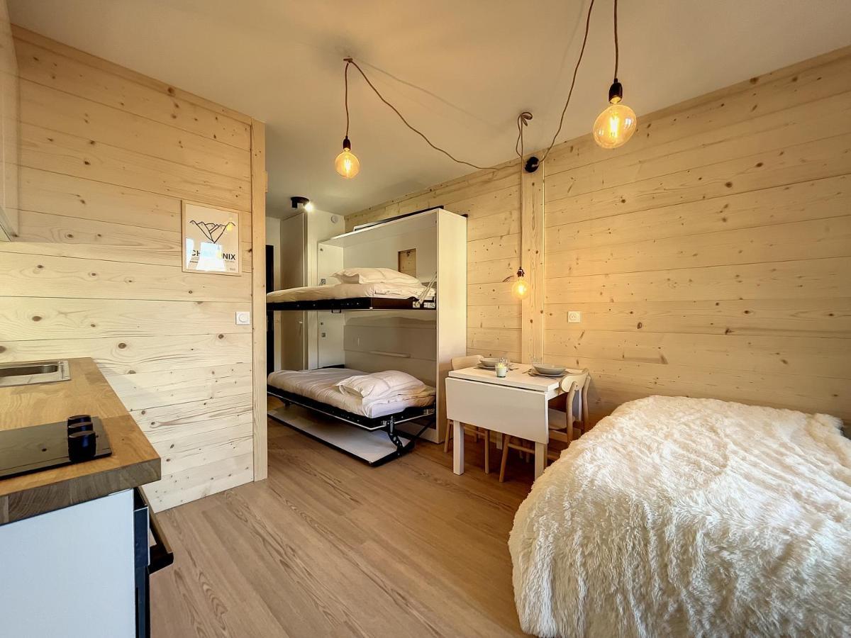 Superbe Studio Refait A Neuf Et Tout Equipe Avec Parking Chamonix Exterior foto